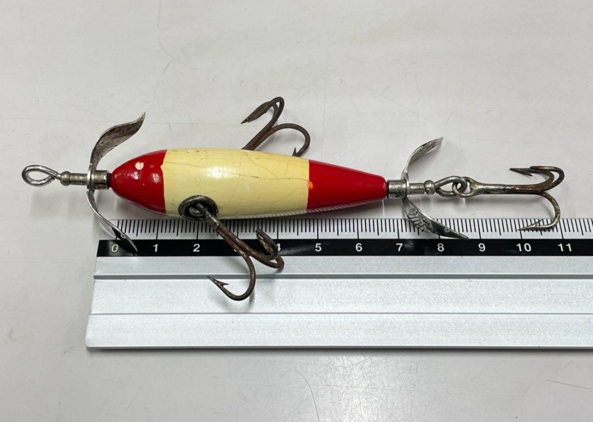 Heddon #450 KILLER RH Wood Old Lure - Image 12