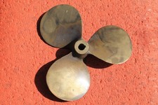 ⚓ Stuart Turner Brass Propeller – 10 × 7 LH – Original Stamped Marine Part 1968
