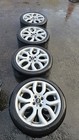 Complete set of alloy wheels for Mini cooper Size 205 45 R17