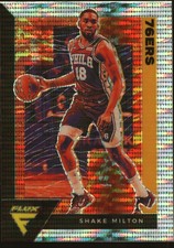 2020-21 Panini Flux Pulsar Silver Prizm #137 Shake Milton