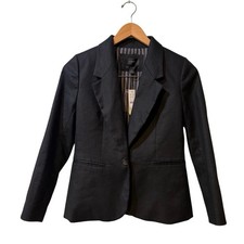 New J.CREW Womens Alfie Linen Blend Blazer Size 4P Classic NWT