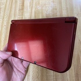 nintendo, new nintendo 3ds xl, metallic red, w/ charger, tested Top IPS
