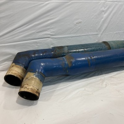 Correct Craft Nautique Marine Exhaust Muffler Pair (3'' Hose 46 L)