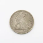 1872 Seated Liberty One Dollar Philadelphia United States Silver Coin NR #C791-1