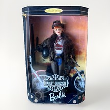 Barbie Collector Edition Harley Davidson Motorcycle Doll REDHEAD Mattel 20441