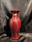 Vintage Royal Haeger Vase Ox Blood Color