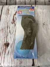 Magnetic Acupressure Insoles Foot Shoe Pad Massage Acupoint Arch Support Lot