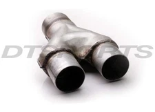 Different Trends AY-2020 13" Aluminized Exhaust Y-Pipe 2" Inlet/Outlets