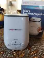 Project Nursery Baby's Soothing Projector  Night Light  Sound Machine  Timer