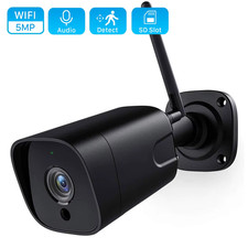 5MP Wireless IP Camera Outdoor 1080P 2MP AI Human Detect CCTV Security Camera Tw