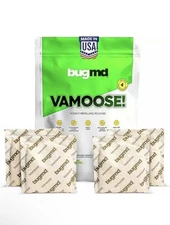 BugMD Vamoose - Rodent Pouches (4 Pack), Plant-Powered Rat.. NEW FREE SHIPPING