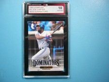 1993 DONRUSS 90'S DOMINATORS MLB BASEBALL CARD #5 JOE CARTER KSA 10 GEM MINT