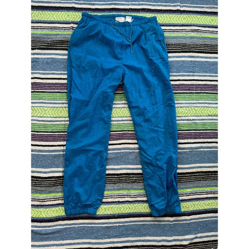 Reebok, Vintage Reebok 90s Windbreaker Pants Blue L