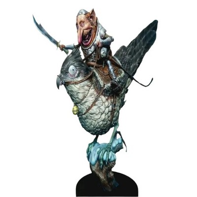 1/32 Resin Model Kit Goblin Rider and Bird Fantasy Unpainted