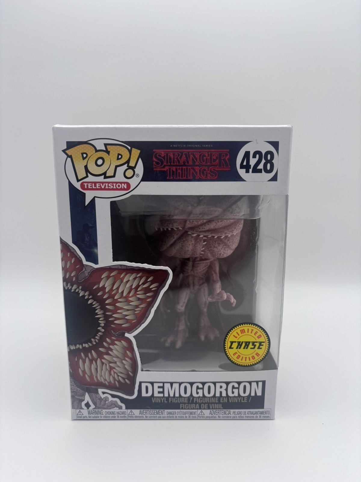 Funko Pop Stranger Things Demogorgon Chase Edition #428 Vinyl Figure