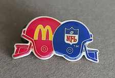 MCDONALD'S LAPEL/HAT PIN NLF FOOTBALL HELMETS