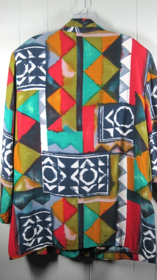 Chaqueta Requisitos Para Mujer 18 Multicolor 1 Botón Arte para Usar Dopamina EE. UU. DE COLECCIÓN Foto 2 de 4