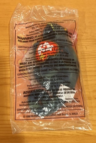 1999 McDonalds Mini Ty Beanie Babys - Sammlerstücke - Neu - 7 Stück - Bild 7 von 15