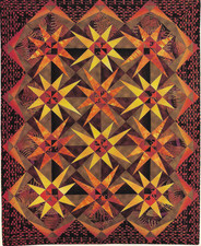 Desert Stars Quilt quilting pattern instructions