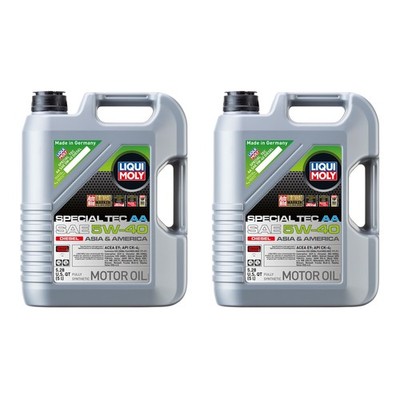Liqui Moly 10L Engine Motor Oil - Special Tec AA 5W-40 Diesel (2x5L)