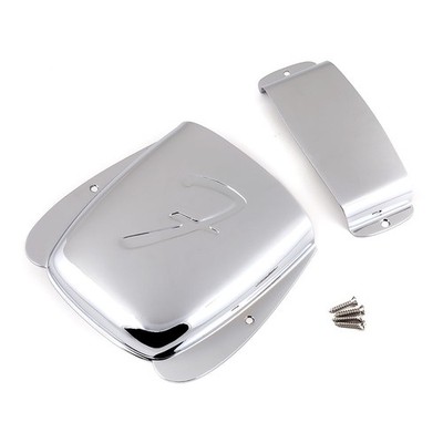Fender Pure Vintage Jazz Bass Aschenbecher Brücke und Tonabnehmer Abdeckung Set (Chrom)