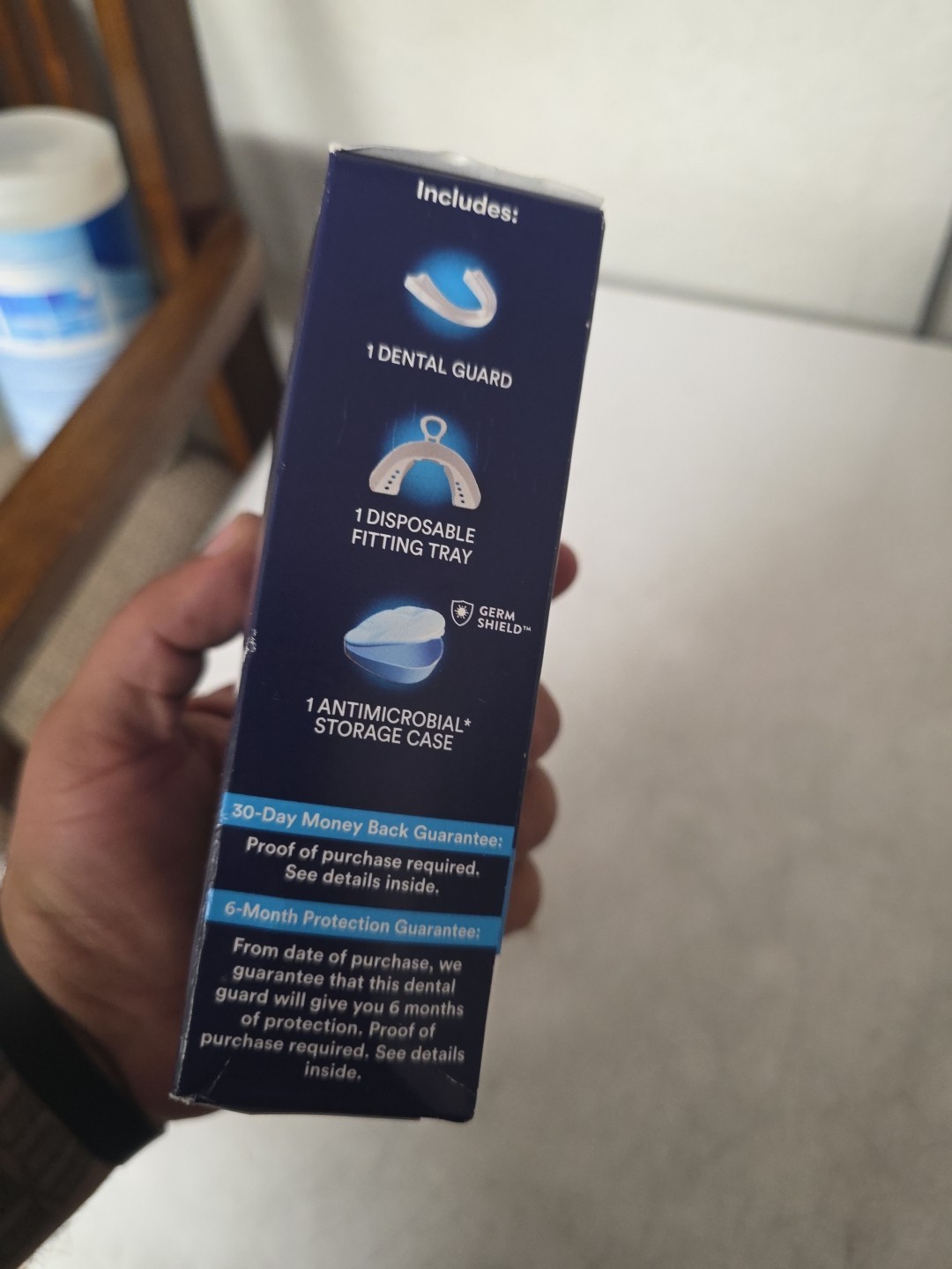 Dentek Professional Fit Dental Guard Custom Fit Mouth Guard For Teeth Grinding