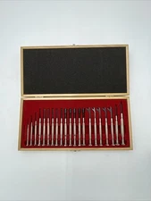 SHOP PRO Mini Tool Set 21 Piece In Wooden Case 