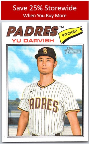 2026 Topps Heritage #120 Yu Darvish | Baseball Card