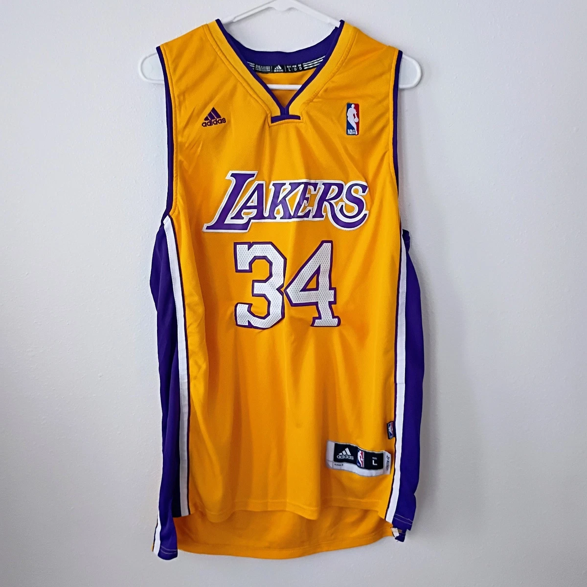 adidas Shaquille O'Neal Los Angeles Lakers NBA Fan Apparel