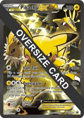 Pikachu Ex XY124 Jumbo Cards