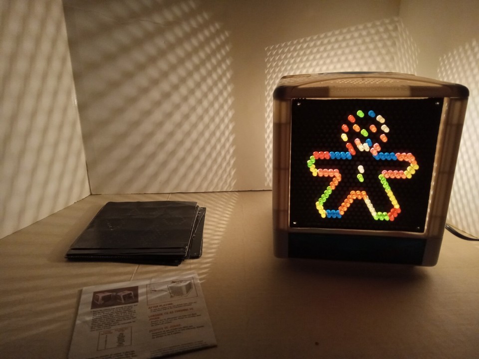 VTG | 2001 Hasbro 06511 Lite Brite Cube w/ Pegs And Patterns- White | eBay