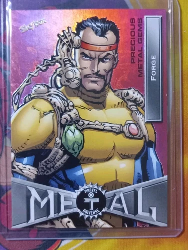 Forge Red Pmg /100 Card X-Men Marvel Metal Universe