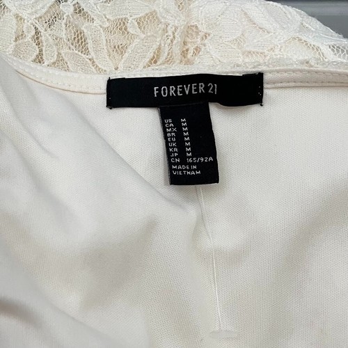 Bridal Size Medium Ivory Lace Mini Dress Fairycore Wedding Romantic Feminine - Picture 5 of 9