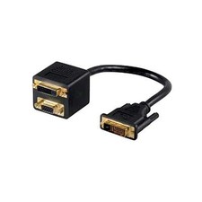 Manhattan Cavo adattatore sdoppiatore DVI-I a VGA