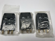 Bates 60M Plugs 3 New