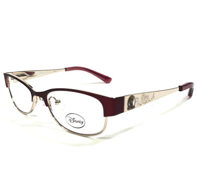 Disney Kids Eyeglasses Frames 3E 1005 3097 Burgundy Gold Anna Frozen 45-14-125