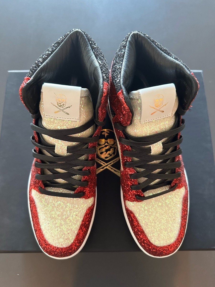 The Shoe Surgeon SRGN Air Jordan 1 Bred Sneaker Size 9 - North