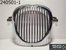 Oem 2001 Jaguar S-type 4l Front Bumper Radiator Grill Grille Molding Chrome