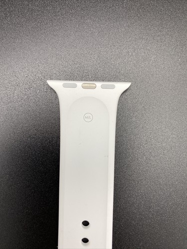Genuine Apple Watch Sport Band Piece 38/40mm - White - OEM - M/L Strap Only - Picture 3 of 3
