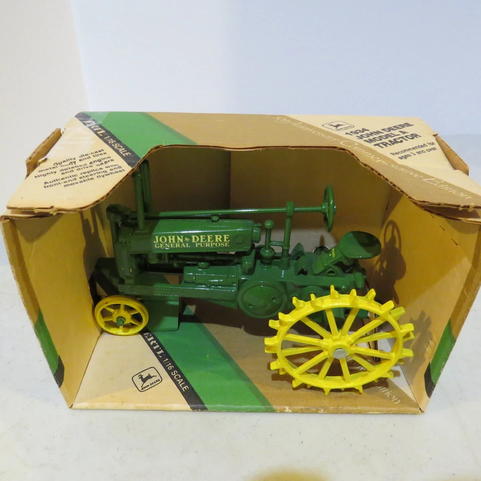 Ertl John Deere Model "A" Tractor 50th Anniversary Made USA  1/6 JD-538-10DO-B2 - Image 2 of 4
