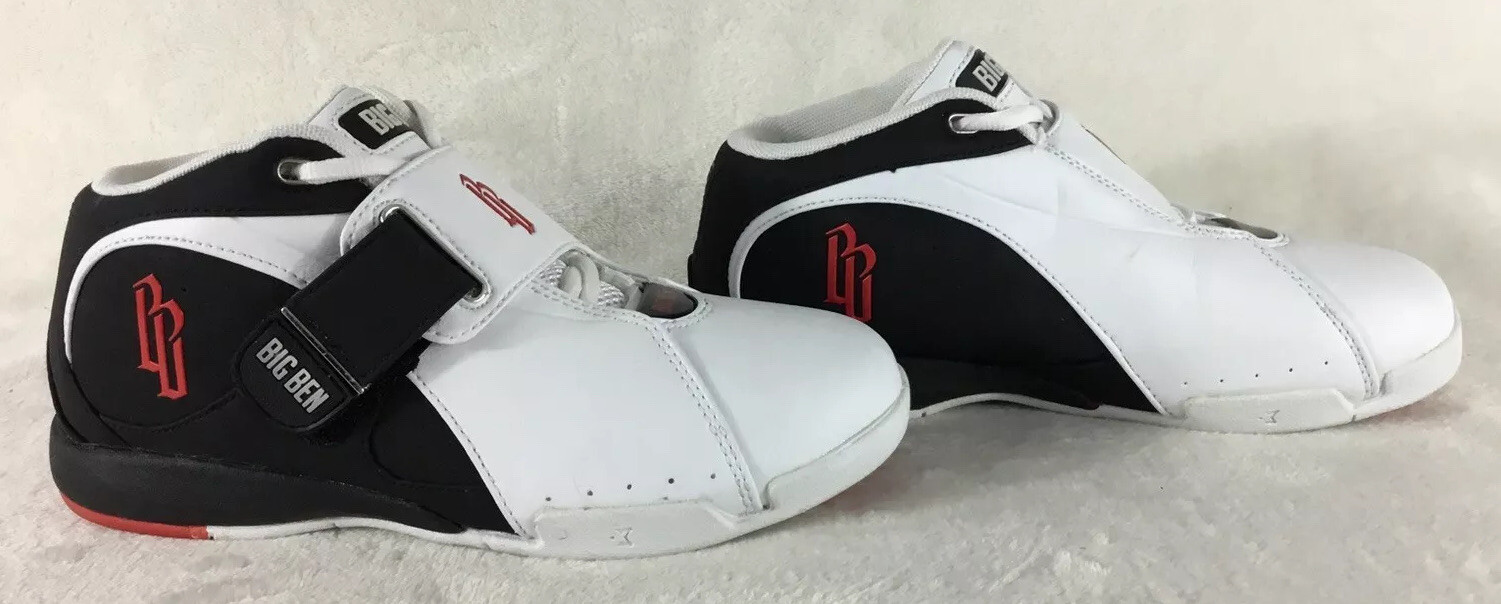 Big Ben Wallace Basketball Shoes White 