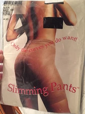 Slimming Pants Only The Curves You Do Want Size X Large XL Black Lingerie Panty