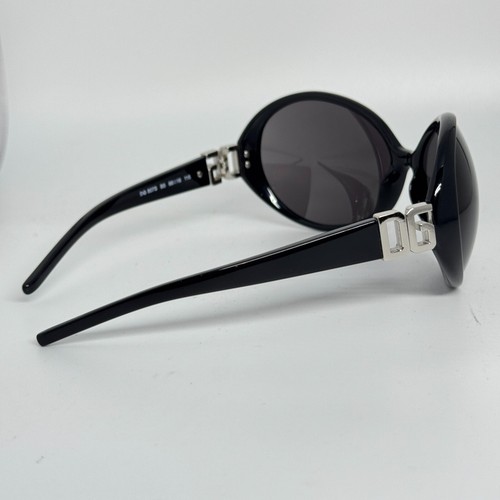 Dolce & Gabbana D&G Sunglasses DG 807s B5 Black Full Rim Butterfly H5880 - Picture 5 of 8