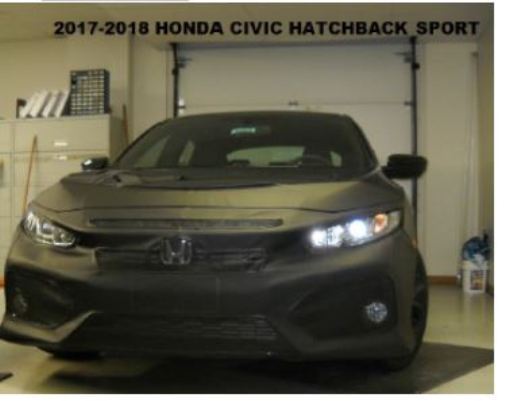 Covercraft Lebra Custom Front End Cover Mask Bra For Honda 2017 2018