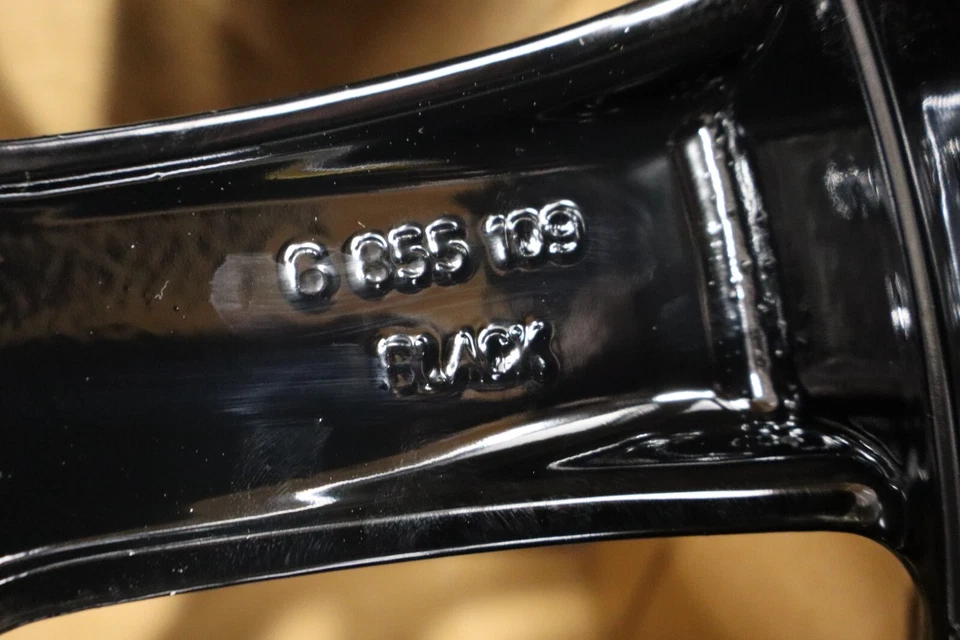 17" MINI COOPER WHEEL RIM FACTORY OEM 86082 2016-2022 GLOSS BLACK - Image 3 of 4