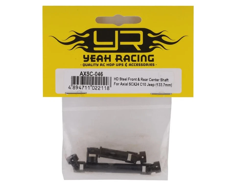 Yeah Racing SCX24 Steel Center Driveshafts (AXI00002V2 & AXI00001) C10/Jeep - Image 2 of 2