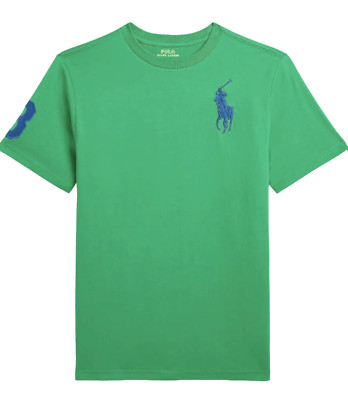 Polo Ralph Lauren Big Pony Best Player 3 Patch Jersey T-Shirt Shirt Top New XL