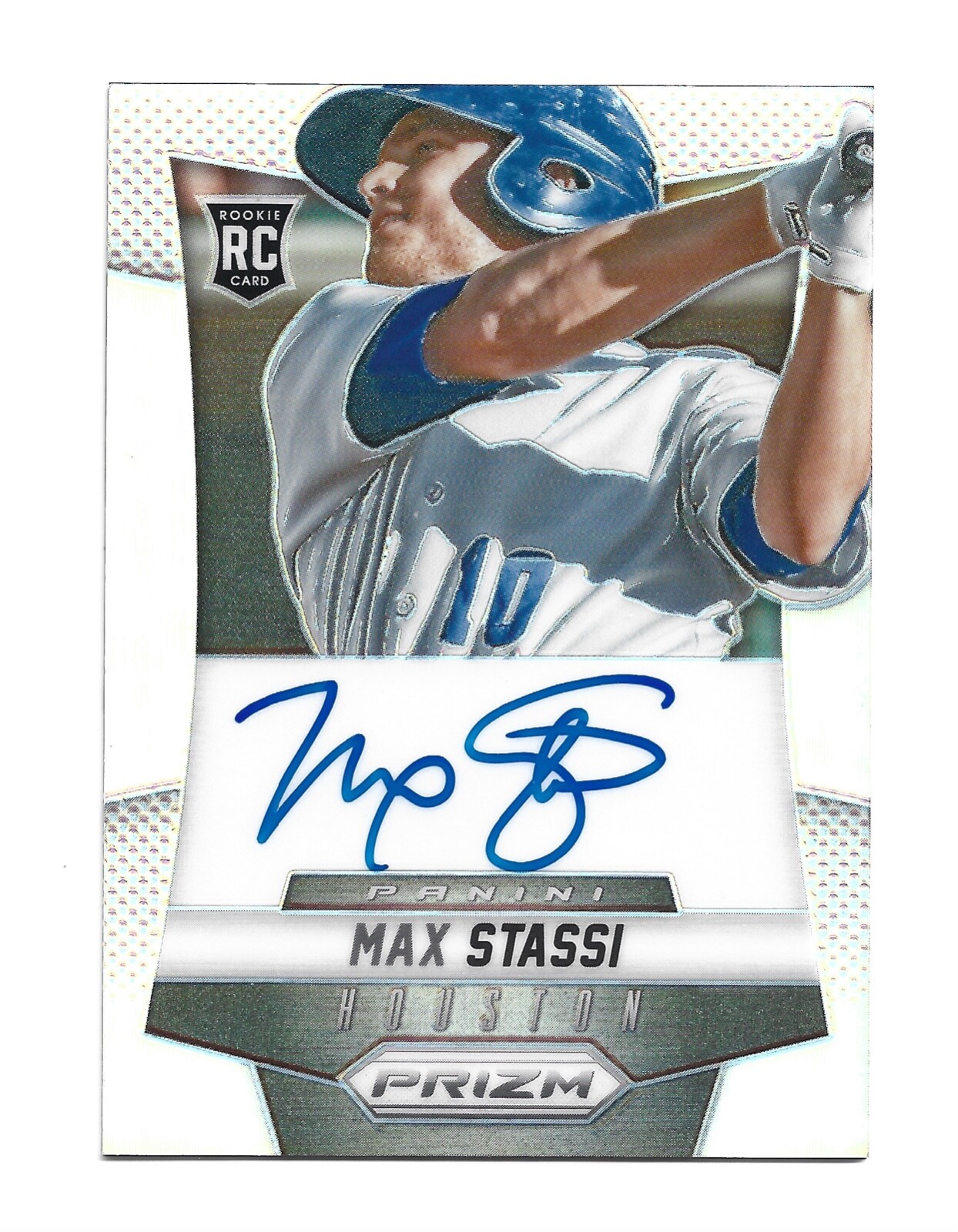 Max Stassi AUTOGRAPH RC Houston Astros 2014 Panini Prizm MS.2 AUTO Baseball Card