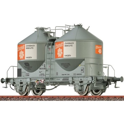 Brawa 50588 Staubbehälterwagen Ucs909 ''Brandt'' der DB, Ep. IV H0 + Neu