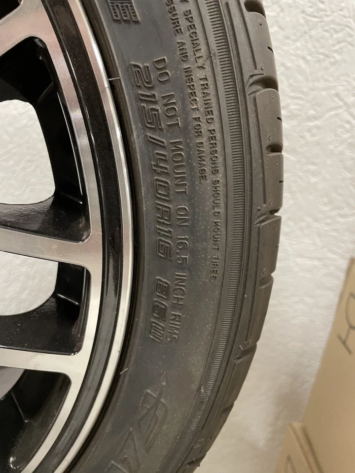 Kompletträder 215/45R16 auf 16'Zoll ASA Felgen - Bild 2 von 4
